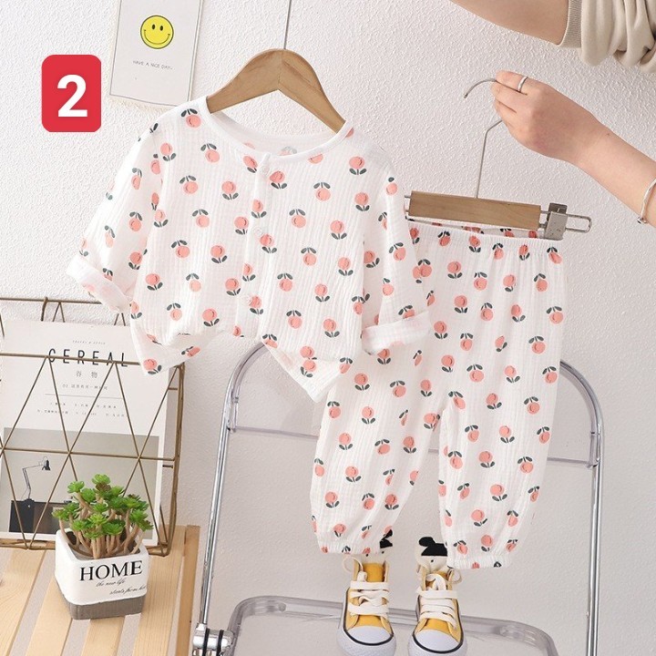HA2763 - BỘ MẶC NHÀ XÔ MUSLIN