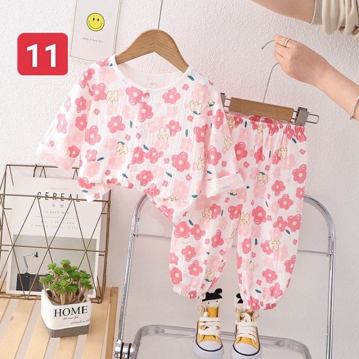 HA2763 - BỘ MẶC NHÀ XÔ MUSLIN