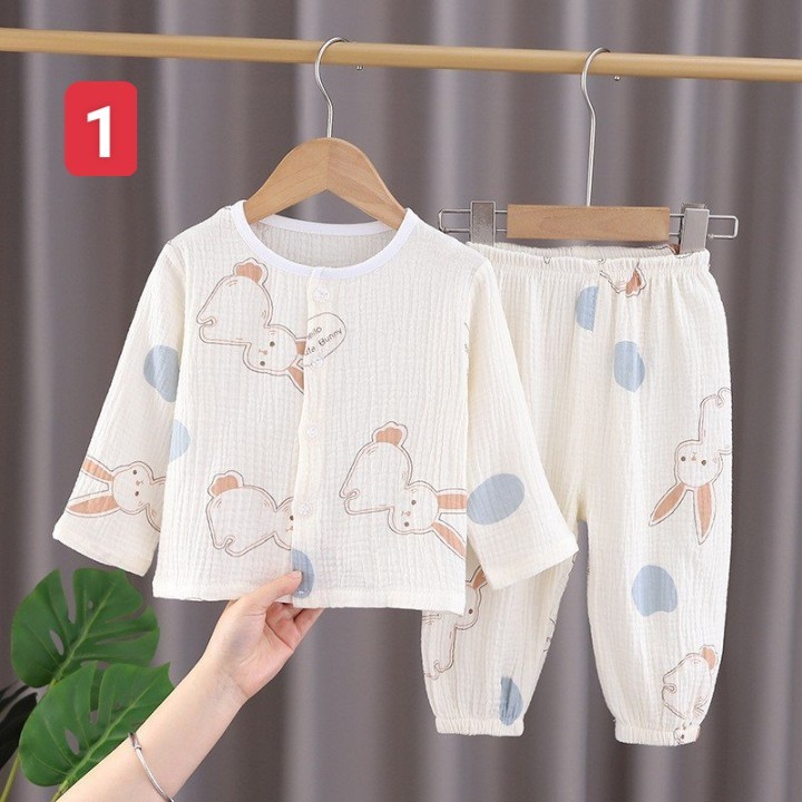 HA2763 - BỘ MẶC NHÀ XÔ MUSLIN