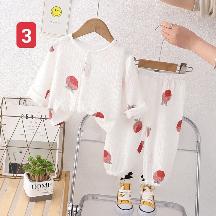 HA2763 - BỘ MẶC NHÀ XÔ MUSLIN