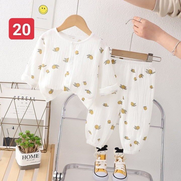 HA2763 - BỘ MẶC NHÀ XÔ MUSLIN