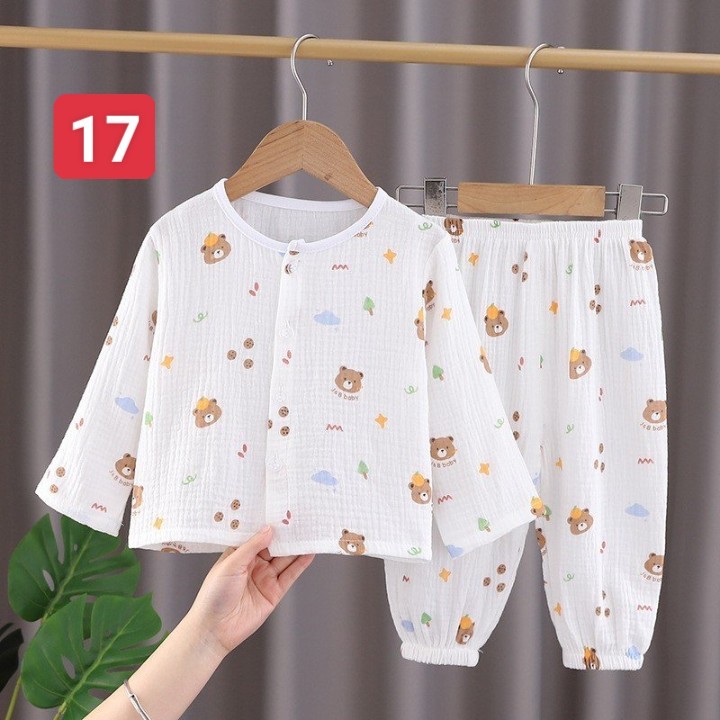 HA2763 - BỘ MẶC NHÀ XÔ MUSLIN