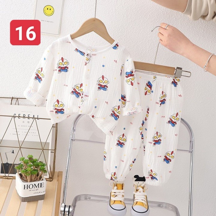 HA2763 - BỘ MẶC NHÀ XÔ MUSLIN