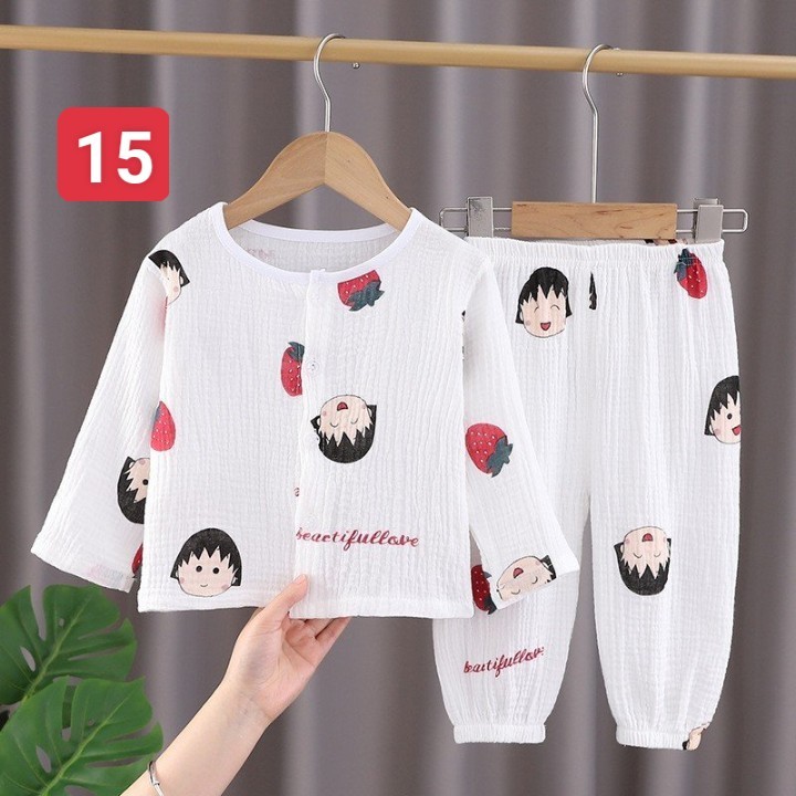 HA2763 - BỘ MẶC NHÀ XÔ MUSLIN