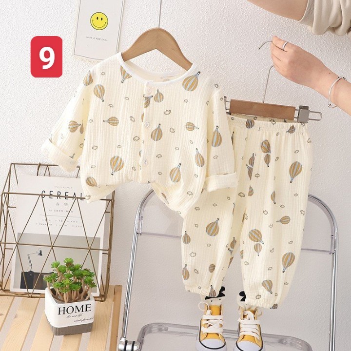 HA2763 - BỘ MẶC NHÀ XÔ MUSLIN