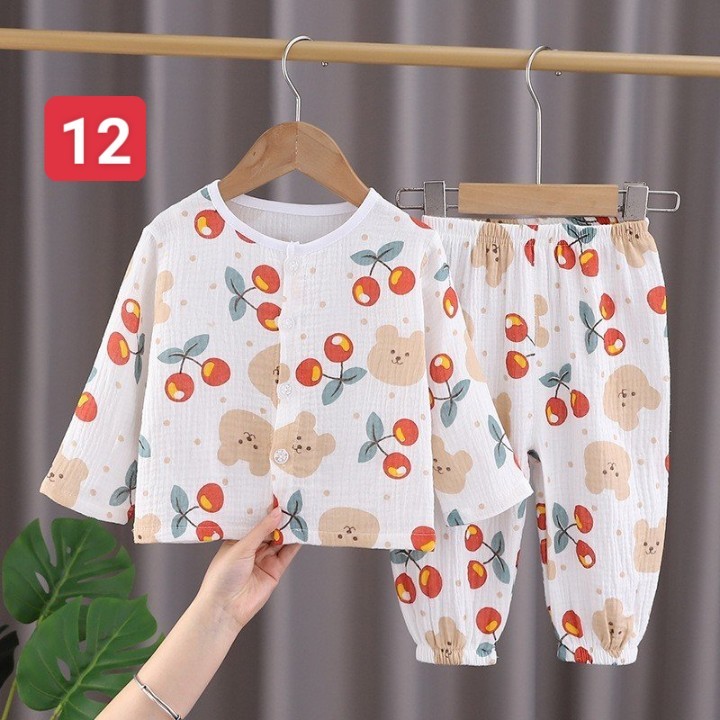 HA2763 - BỘ MẶC NHÀ XÔ MUSLIN