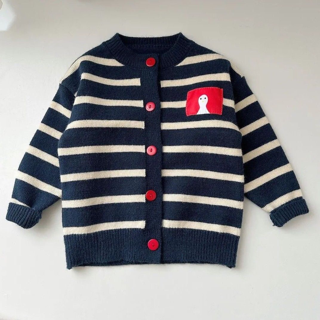 HA2764 - ÁO LEN CARDIGAN CHO BÉ