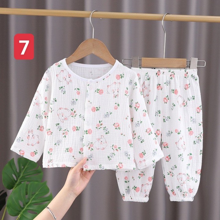 HA2763 - BỘ MẶC NHÀ XÔ MUSLIN