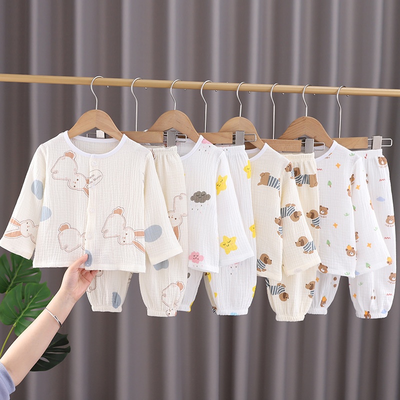 HA2763 - BỘ MẶC NHÀ XÔ MUSLIN