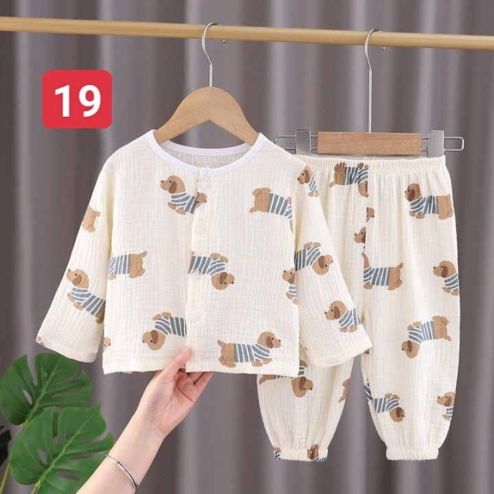 HA2763 - BỘ MẶC NHÀ XÔ MUSLIN