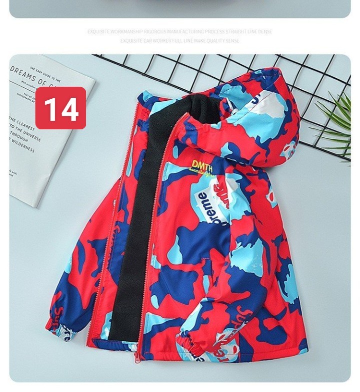 HA3065 - KHOÁC GIÓ LÓT NỈ SIZE ĐẠI