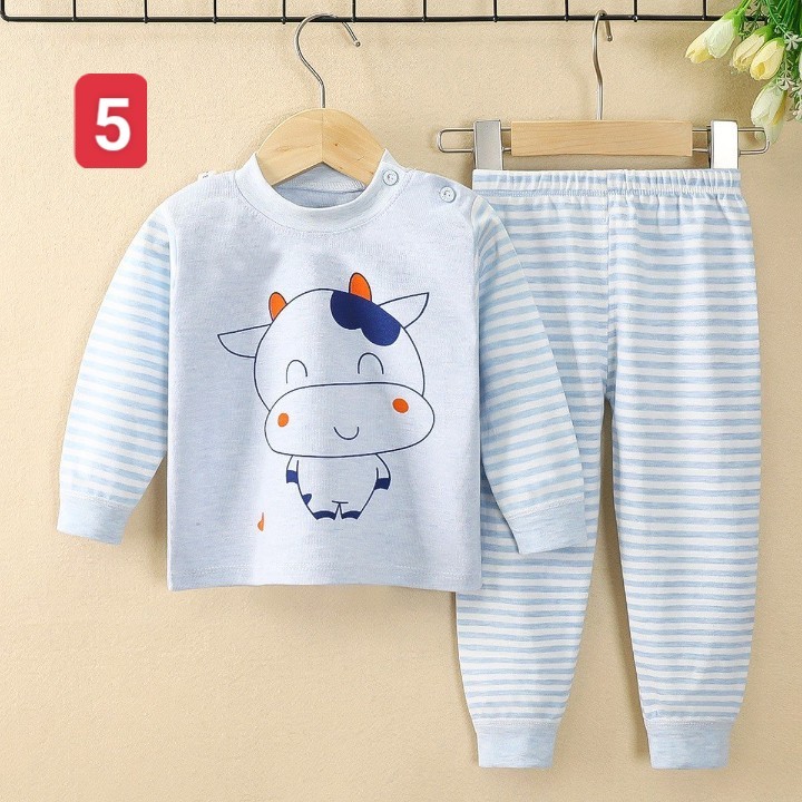 HA471 - BỘ COTTON MẶC NHÀ CHO BÉ