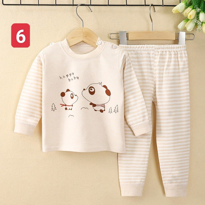 HA471 - BỘ COTTON MẶC NHÀ CHO BÉ