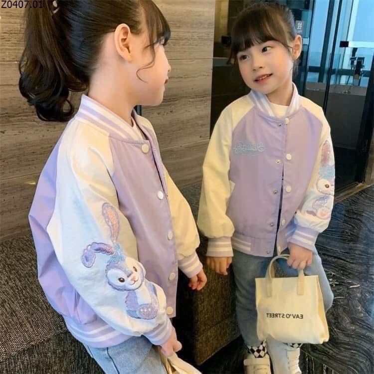 HA474 - ÁO KHOÁC BÉ GÁI HÌNH THỎ