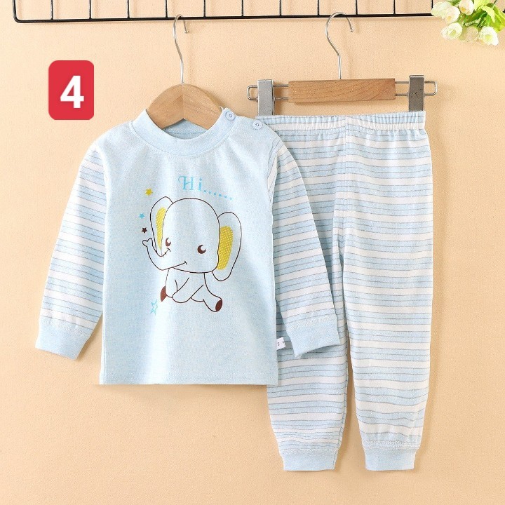 HA471 - BỘ COTTON MẶC NHÀ CHO BÉ