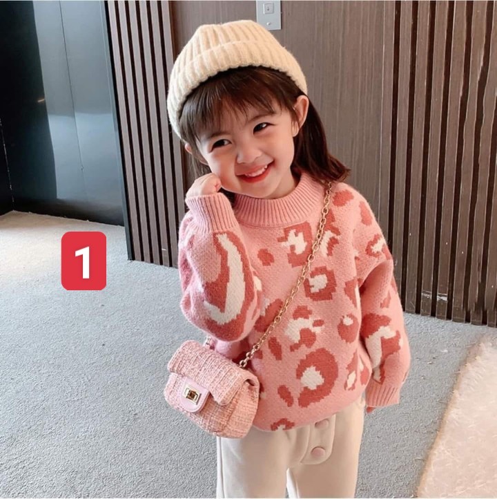 HA873 - ÁO LEN BÉ GÁI SIÊU XINH