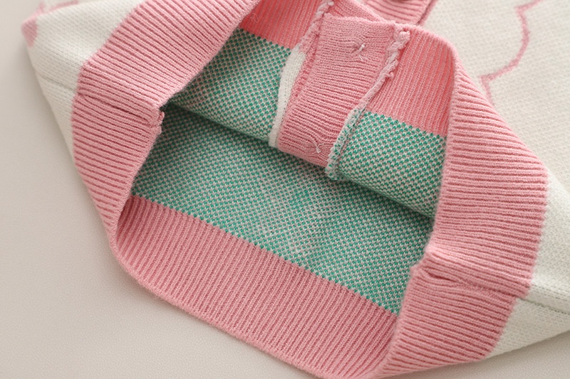 HA1371 - SET ÁO LEN CARDIGAN HOA + VÁY XẾP LY