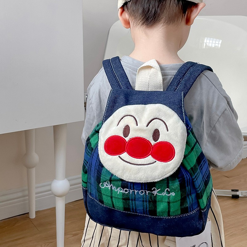 HH1871 - BALO MẦM NON CHO BÉ HỌA TIẾT HOẠT HÌNH CHÚ HỀ