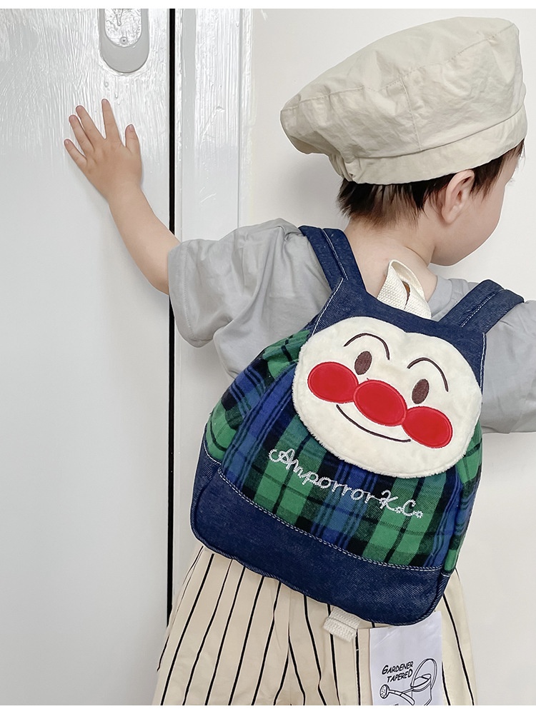 HH1871 - BALO MẦM NON CHO BÉ HỌA TIẾT HOẠT HÌNH CHÚ HỀ