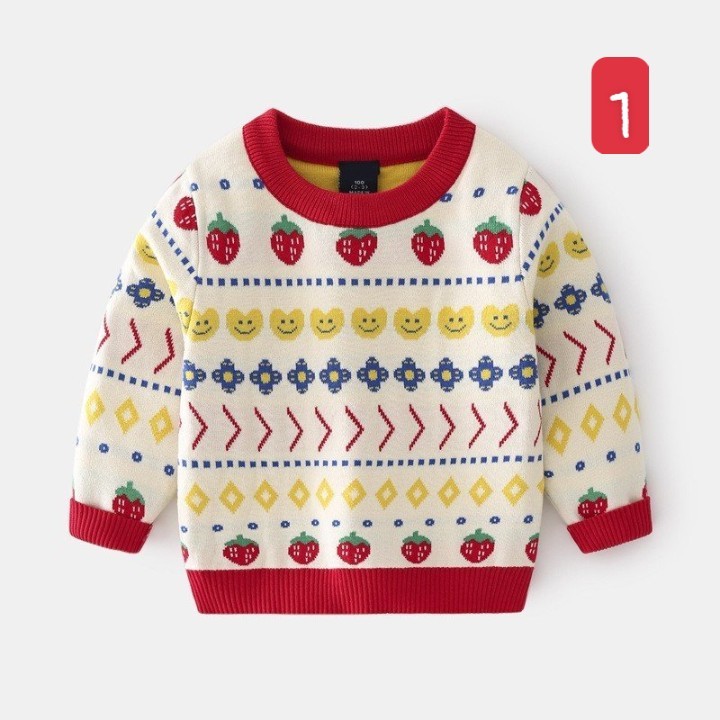 HA2174 - ÁO LEN BÉ GÁI TYG KIDS