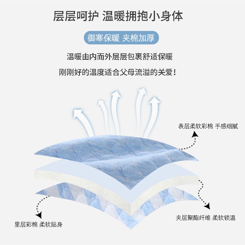 HA2276 - BỘ NỈ XỐP CHO BÉ