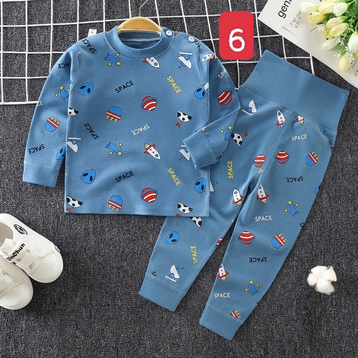 HA2275 - BỘ COTTON CẠP CAO CHO BÉ