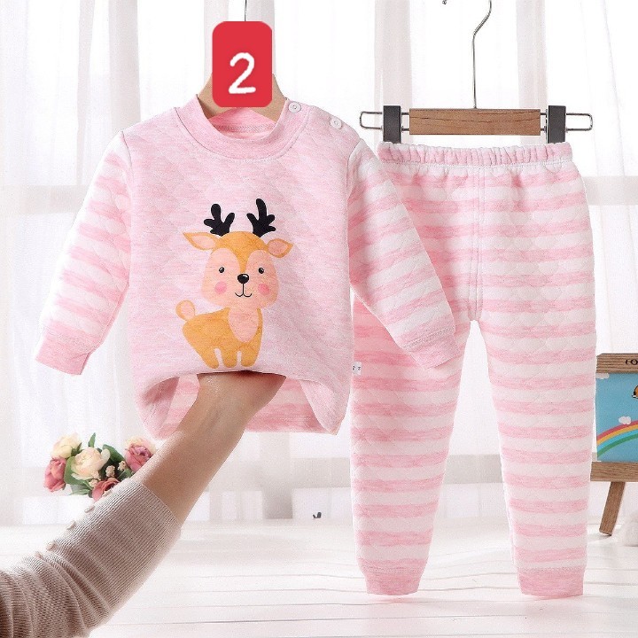 HA2276 - BỘ NỈ XỐP CHO BÉ