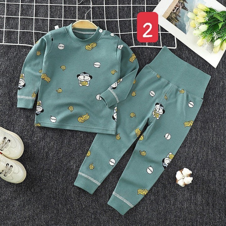 HA2275 - BỘ COTTON CẠP CAO CHO BÉ