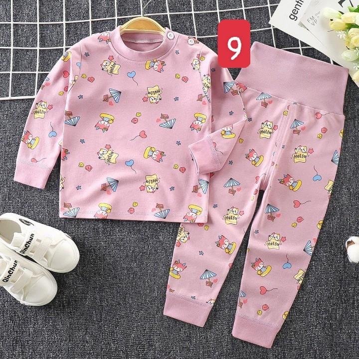 HA2275 - BỘ COTTON CẠP CAO CHO BÉ