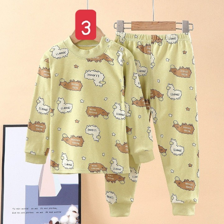 HA2774 - BỘ COTTON SIZE ĐẠI MẶC NHÀ CHO BÉ