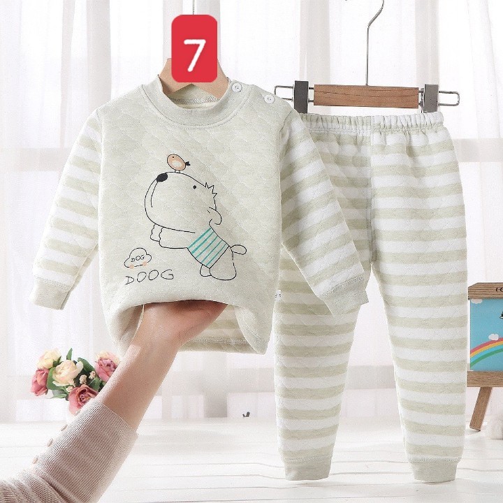 HA2276 - BỘ NỈ XỐP CHO BÉ