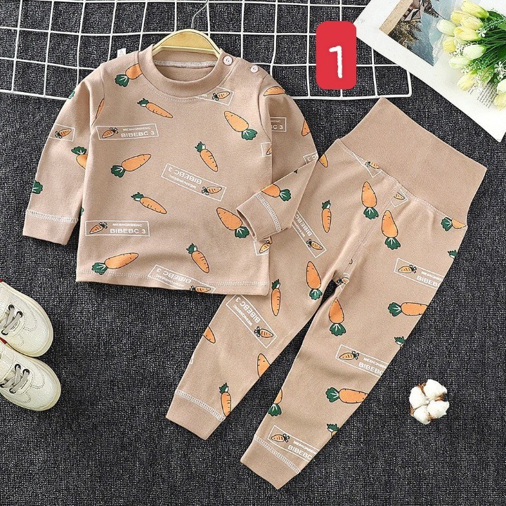 HA2275 - BỘ COTTON CẠP CAO CHO BÉ