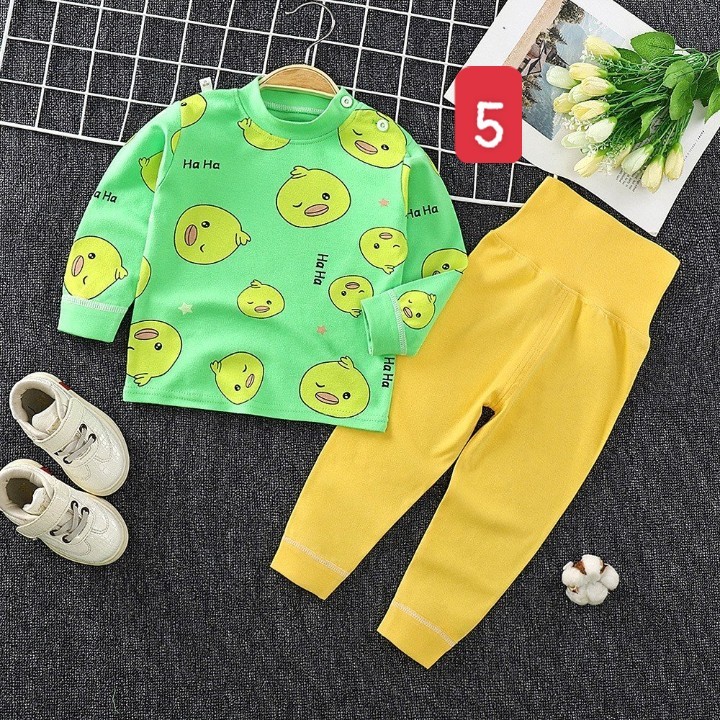 HA2275 - BỘ COTTON CẠP CAO CHO BÉ