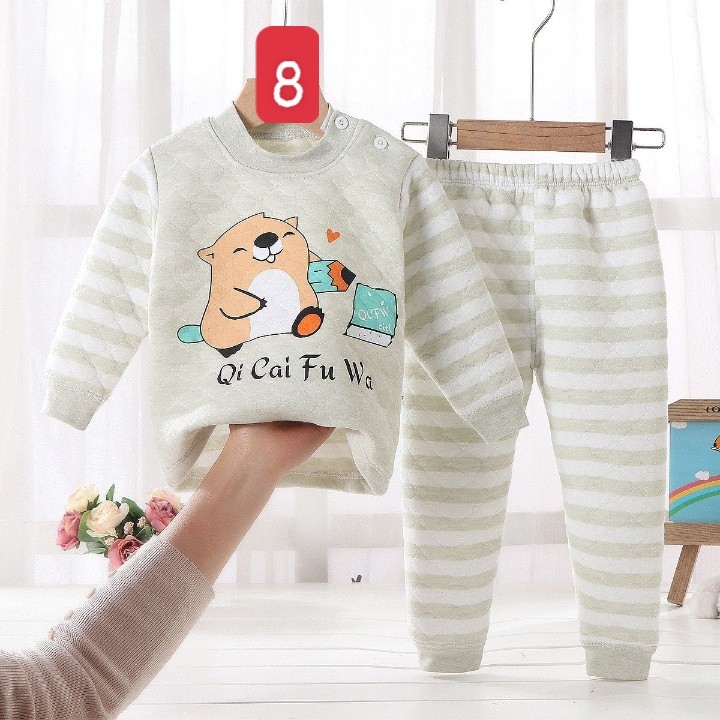 HA2276 - BỘ NỈ XỐP CHO BÉ