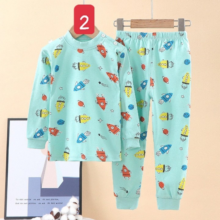 HA2774 - BỘ COTTON SIZE ĐẠI MẶC NHÀ CHO BÉ