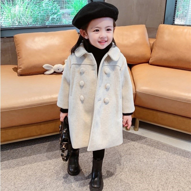 HA3074 - KHOÁC DẠ TRẦN BÔNG BÉ GÁI