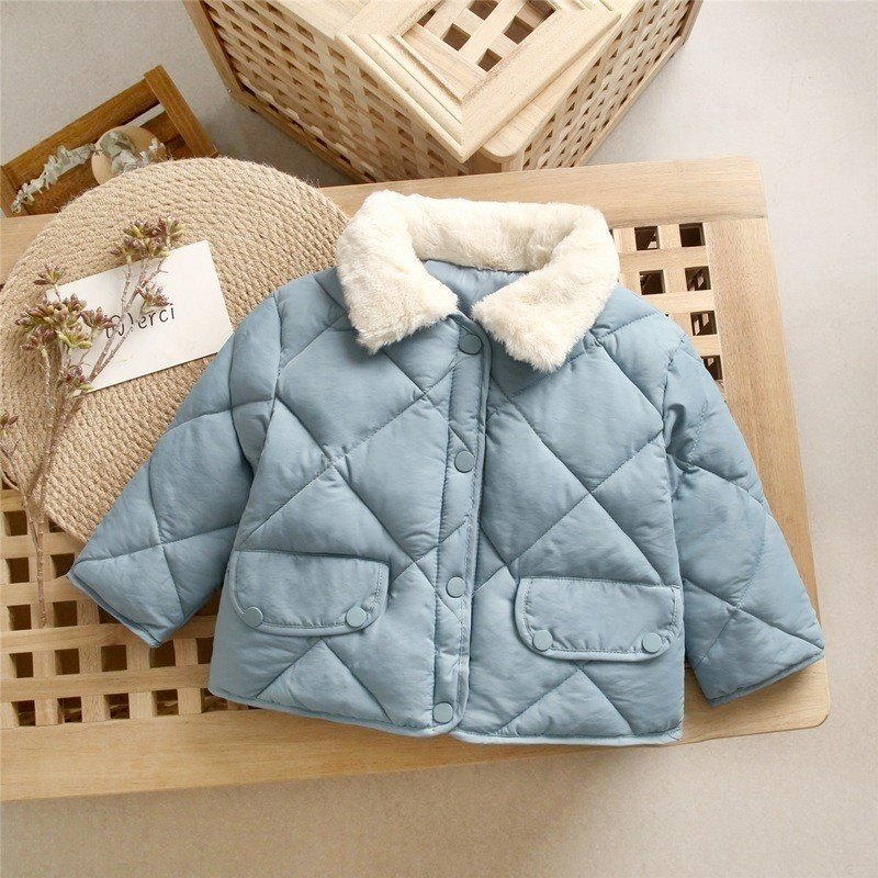 HA3075 - ÁO CỔ LÔNG HÀN QUỐC