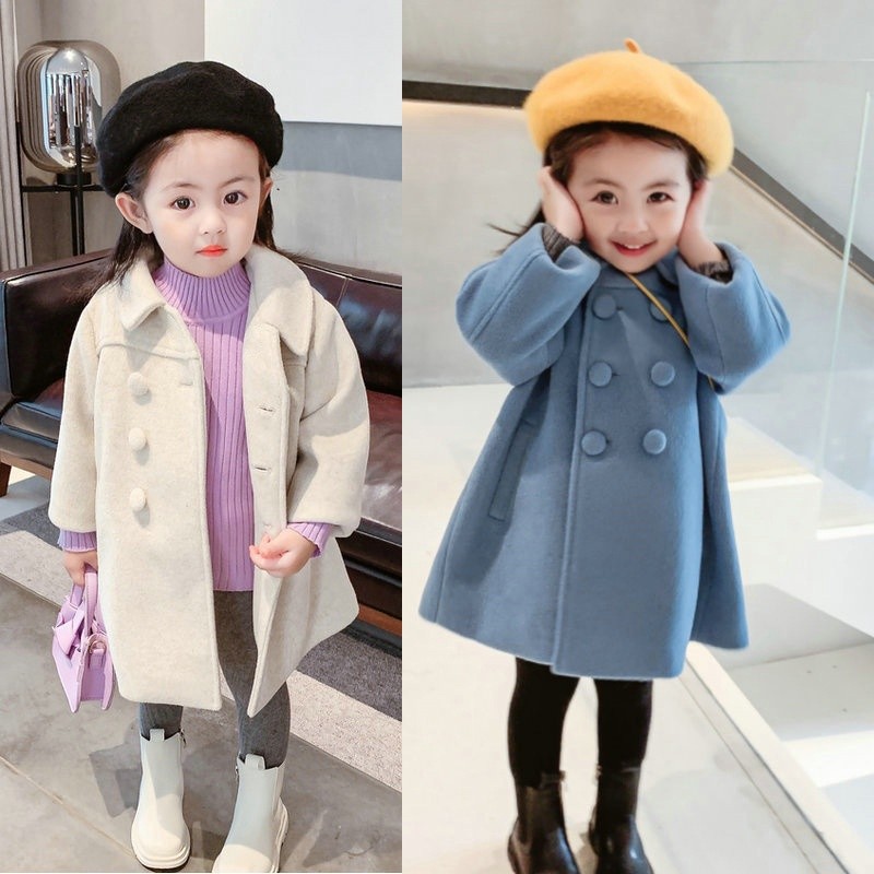 HA3074 - KHOÁC DẠ TRẦN BÔNG BÉ GÁI