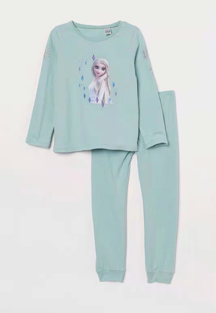 HA3077 - BỘ MẶC NHÀ BÉ GÁI ELSA