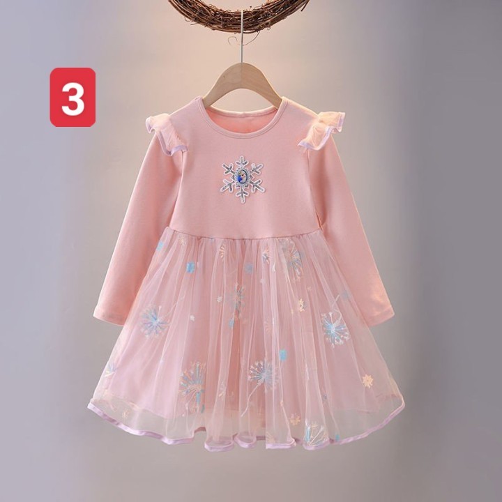 HA3078 - VÁY BÉ GÁI ELSA