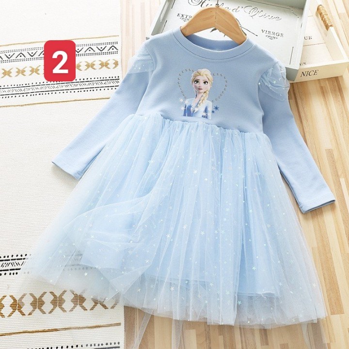 HA3078 - VÁY BÉ GÁI ELSA