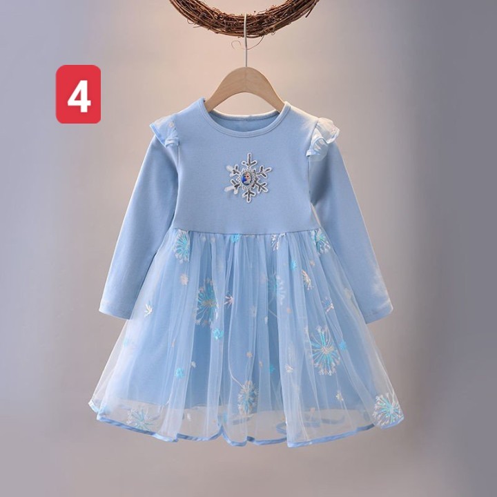 HA3078 - VÁY BÉ GÁI ELSA