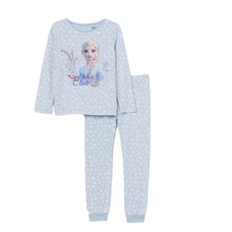 HA3077 - BỘ MẶC NHÀ BÉ GÁI ELSA