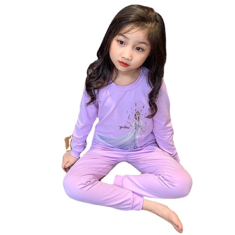 HA3077 - BỘ MẶC NHÀ BÉ GÁI ELSA