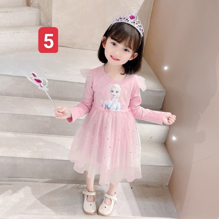 HA3078 - VÁY BÉ GÁI ELSA