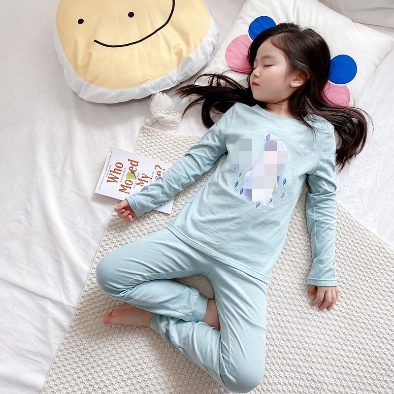 HA3077 - BỘ MẶC NHÀ BÉ GÁI ELSA