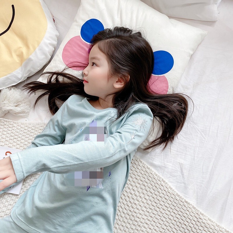 HA3077 - BỘ MẶC NHÀ BÉ GÁI ELSA