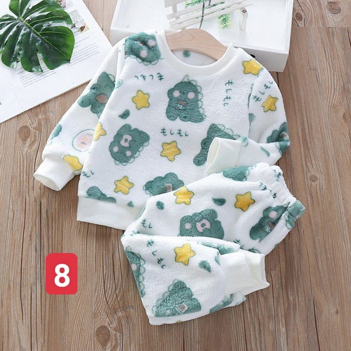 HA384 - BỘ LÔNG MỀM ẤM CHO BÉ