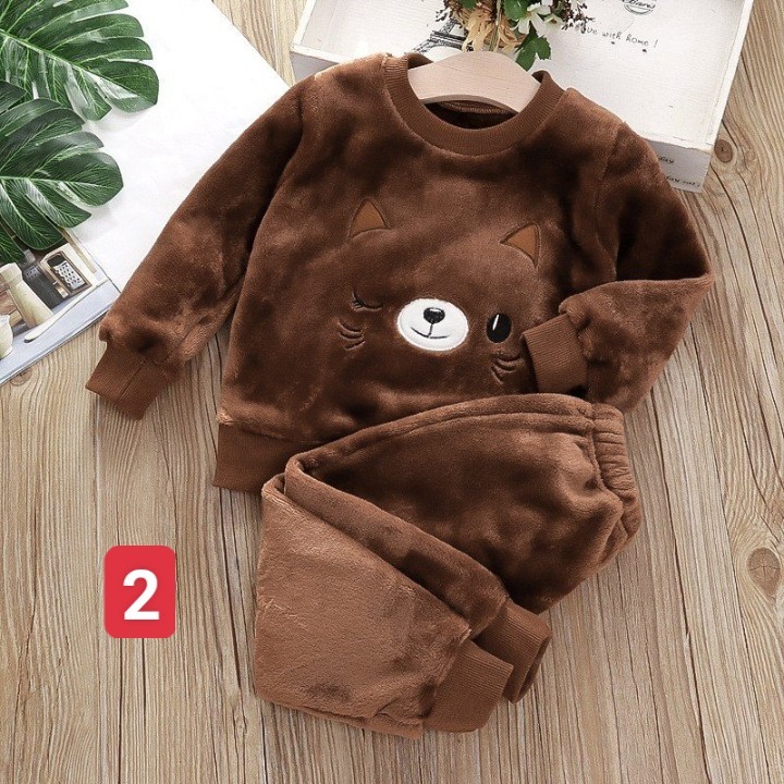HA384 - BỘ LÔNG MỀM ẤM CHO BÉ