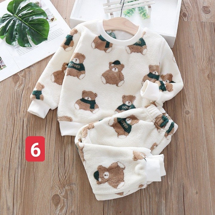 HA384 - BỘ LÔNG MỀM ẤM CHO BÉ